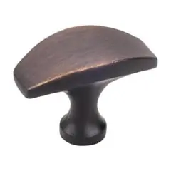 Super Sale Hardware Resources 382DBAC 1-1/2" Overall Length Cabinet Knob - Screws Included - Brushed Oil Rubbed Bronze