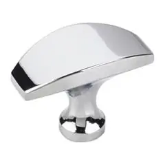 Hardware Resources 382PC 1-1/2" Overall Length Cabinet Knob - Screws Included - Polished Chrome Brand New