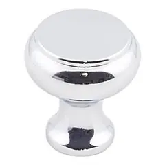Reduced Price Hardware Resources 3898PC 1-1-4" Diameter Cabinet Knob - Screws Included - Polished Chrome
