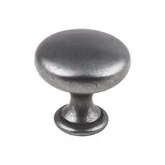 Hardware Resources 3910-DACM 1-3/16" Diameter Cabinet Knob - Screws Included - Gun Metal Markdown