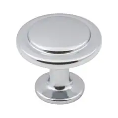 Fresh Stock Hardware Resources 3960-PC 1-1/4" Diameter Cabinet Knob - Screws Included - Polished Chrome