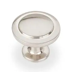 Discount Hardware Resources 3960-SN 1-1/4" Diameter Cabinet Knob - Screws Included - Satin Nickel