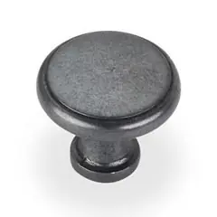 Big Sale Hardware Resources 3970-DACM 1-1/8" Diameter Knob - Screws Included - Gun Metal