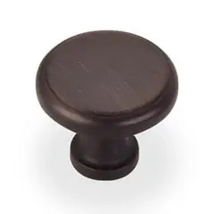 Hardware Resources 3970-DBAC 1-1/8" Diameter Knob - Screws Included - Brushed Oil Rubbed Bronze Sale