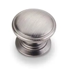 Reduced Price Hardware Resources 3980-BNBDL 1-1/4" Diameter Cabinet Knob - Screws Included - Brushed Pewter