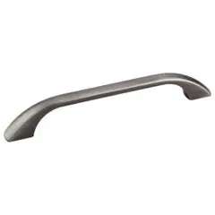 Hardware Resources 4160BNBDL 8" Overall Length Cabinet Pull - 160 mm center-to-center Holes - Screws Included - Brushed Pewter Bulk Order