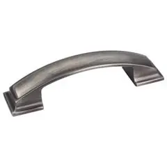 Hardware Resources 435-96BNBDL 5" Overall Length Pillow Top Cabinet Pull - 96 mm center-to-center Holes - Screws Included - Brushed Pewter Latest