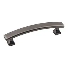 Buy Today Hardware Resources 449-96BNBDL 4-3/4" Overall Length Cabinet Pull - 96 mm center-to-center Holes - Screws Included - Brushed Pewter