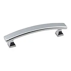 Authentic Hardware Resources 449-96PC 4-3/4" Overall Length Cabinet Pull - 96 mm center-to-center Holes - Screws Included - Polished Chrome