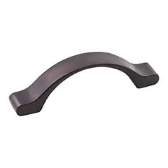 Special Offer Hardware Resources 511-3DBAC 4-1/16" Overall Length Cabinet Pull - Screws Included - Brushed Oil Rubbed Bronze