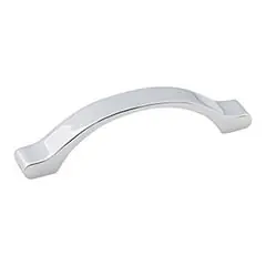 Hardware Resources 511-96PC 4-7/8" Overall Length Cabinet Pull - 96 mm center-to-center Holes - Screws Included - Polished Chrome Sale
