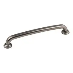 Premium Hardware Resources 527-160BNBDL 7-1/8" Overall Length Gavel Cabinet Pull - 160 mm center-to-center Holes - Screws Included - Brushed Pewter