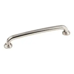 Hardware Resources 527-160SN 7-1/8" Overall Length Gavel Cabinet Pull - 160 mm center-to-center Holes - Screws Included - Satin Nickel Direct From Manufacturer