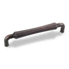 New Arrival Hardware Resources 537-128DBAC 5-7/16" Overall Length Gavel Cabinet Pull - Screws Included - 128 mm center-to-center Holes - Brushed Oil Rubbed Bronze