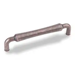 Professional Grade Hardware Resources 537-128DMAC 5-7/16" Overall Length Gavel Cabinet Pull - Screws Included - 128 mm center-to-center Holes - Distressed Oil Rubbed Bronze