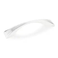 Direct From Factory Hardware Resources 525-96SN 4-15/16" Overall Length Decorative Cabinet Pull - 96 mm center-to-center - Screws Included - Satin Nickel