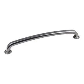 Best Seller Hardware Resources 527-12DACM Bremen 13-1/16 Inch Gavel Appliance Pull Handle - Gun Metal