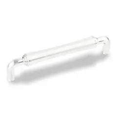 Hardware Resources 537-128SN 5-7/16" Overall Length Gavel Cabinet Pull - Screws Included - 128 mm center-to-center Holes - Satin Nickel Buy Today