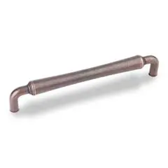 Affordable Hardware Resources 537-160DMAC 6-11/16" Overall Length Gavel Cabinet Pull - 160 mm center-to-center Holes - Screws Included - Distressed Oil Rubbed Bronze
