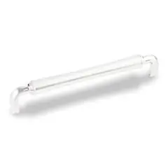In Demand Hardware Resources 537-160SN 6-11/16" Overall Length Gavel Cabinet Pull - 160 mm center-to-center Holes - Screws Included - Satin Nickel