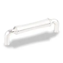 Hardware Resources 537SN 4-3/16" Overall Length Gavel Cabinet Pull - 96 mm center-to-center Holes - Screws Included - Satin Nickel Get Yours
