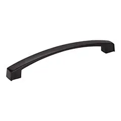 Time-Limited Hardware Resources 549-160MB 6-3/4" Overall Length Cabinet Pull - 160 mm center-to-center Holes - Screws Included - Matte Black