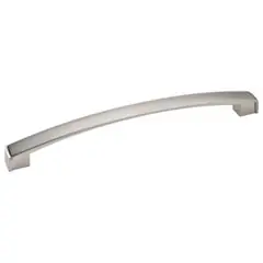 Hardware Resources 549-192SN 8" Overall Length Cabinet Pull - 192 mm center-to-center - Screws Included - Satin Nickel New Arrival