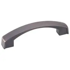 While Supplies Last Hardware Resources 549-96DBAC 4-3/16" Overall Length Cabinet Pull - 96 mm center-to-center Holes - Screws Included - Brushed Oil Rubbed Bronze