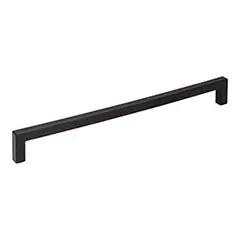 Hardware Resources 625-224MB 233mm Overall Length Square Cabinet Bar Pull 224 mm center-to-center - Screws Included - Matte Black Viral