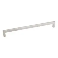 Warranty Included Hardware Resources 625-224SN 233mm Overall Length Square Cabinet Bar Pull 224 mm center-to-center - Screws Included - Satin Nickel