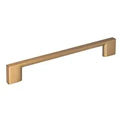 Limited Offer Hardware Resources 635-160SBZ 7-1/2" Overall Length Cabinet Pull - 160 mm center-to-center Holes - Screws Included - Satin Bronze