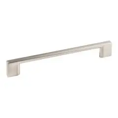 Hardware Resources 635-160SN 7-1/2" Overall Length Cabinet Pull - 160 mm center-to-center Holes - Screws Included - Satin Nickel Top Pick