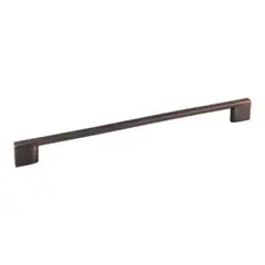 Grab Now Hardware Resources 635-256DBAC 11-7/16" Overall Length Cabinet Pull 256 mm center-to-center - Screws Included - Brushed Oil Rubbed Bronze