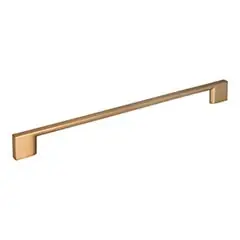 Popular Hardware Resources 635-256SBZ 11-7/16" Overall Length Cabinet Pull 256 mm center-to-center - Screws Included - Satin Bronze