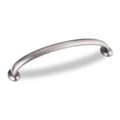 Wholesale Hardware Resources 650-128BNBDL 5-5/8" Overall Length Cabinet Pull - Screws Included - 128 mm center-to-center Holes - Brushed Pewter