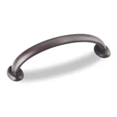 Hardware Resources 650-96DBAC 4-3/8" Overall Length Cabinet Pull - 96 mm center to center - Screws Included - Brushed Oil Rubbed Bronze Hot Picks