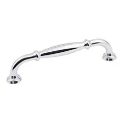 Hardware Resources 658-128PC 5-13/16" Overall Length Cabinet Pull - Screws Included - 128 mm center-to-center Holes - Polished Chrome Exclusive Offer