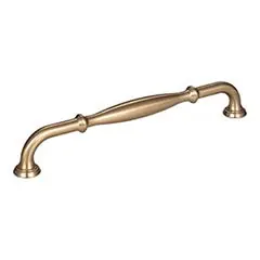 Hardware Resources 658-192SBZ 8-3/8" Overall Length Cabinet Pull - 192 mm center-to-center - Screws Included - Satin Bronze Flash Sale
