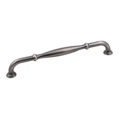 Brand New Hardware Resources 658-224BNBDL 9-7/8" Overall Length Cabinet Pull 224 mm center-to-center - Screws Included - Brushed Pewter