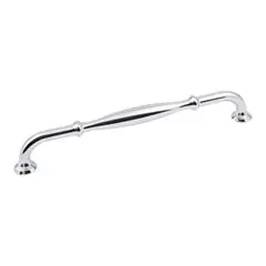 Hardware Resources 658-224PC 9-7/8" Overall Length Cabinet Pull 224 mm center-to-center - Screws Included - Polished Chrome Limited Edition