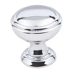 Hardware Resources 658PC 1-1/4" Diameter Cabinet Knob - Screws Included - Polished Chrome Exclusive Offer