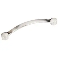 Limited Offer Hardware Resources 745-128SN 5-11/16" Overall Length Cabinet Pull - Screws Included - 128 mm center-to-center Holes - Satin Nickel