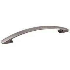 Hardware Resources 771-160BNBDL 7-11/16" Overall Length Cabinet Pull - 160 mm center-to-center Holes - Screws Included - Brushed Pewter Worldwide Shipping