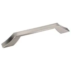 Best Seller Hardware Resources 798-128SN 6-3/4" Overall Length Cabinet Pull - Screws Included - 128 mm center-to-center Holes - Satin Nickel