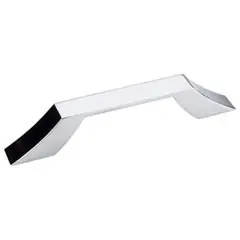 Hardware Resources 798-96PC 5-1/2" Overall Length Cabinet Pull - 96 mm center-to-center Holes - Screws Included - Polished Chrome Buy Today