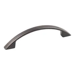 Hardware Resources 8004-DBAC 4-7/8" Overall Length Decorative Cabinet Pull - 96 mm center-to-center Holes - Screws Included - Brushed Oil Rubbed Bronze Hassle-Free Returns