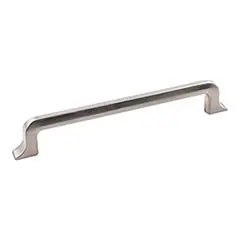 Today Only Hardware Resources 839-160SN 7-1/2" Overall Length Cabinet Pull - 160 mm center-to-center Holes - Screws Included - Satin Nickel
