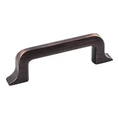 Hardware Resources 839-3DBAC 4-3/16" Overall Length Cabinet Pull - Screws Included - Brushed Oil Rubbed Bronze Discount