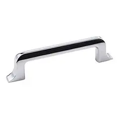 Hardware Resources 839-96PC 4-15/16" Overall Length Cabinet Pull - 96 mm center-to-center Holes - Screws Included - Polished Chrome Deal