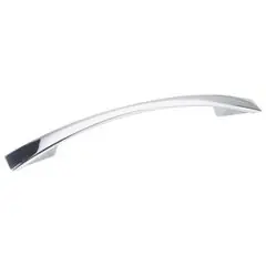 Hot Picks Hardware Resources 847-128PC 6-13/16" Overall Length Cabinet Pull - Screws Included - 128 mm center-to-center Holes - Polished Chrome